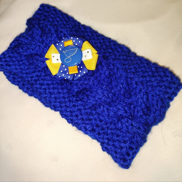 St. Louis Blues Kids Knit Headband - Picture 1 of 2